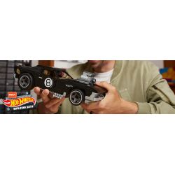 MEGA BLOKS HDJ98 non  BÁNH XE NÓNG TRÁNH tỷ lệ 1:20 bộ đồ chơi xếp lắp ráp ghép mô hình Mini Racing Pacemaker HOT WHEELS RODGER DODGER Đua Xe Mini 1011 khối