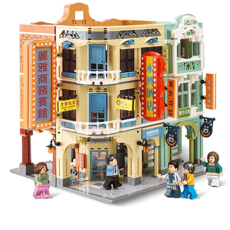 SEMBO 601142C non Lego TRÒ CHƠI ĐIỆN TỬ KIỂU HỒNG KÔNG bộ đồ chơi xếp lắp ráp ghép mô hình Creator Expert Chuyên Gia Sáng Tạo 4039 khối