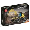TA GAOLE T3037 3037 non  MÁY XÚC KÉO LÙI Ô TÔ bộ đồ chơi xếp lắp ráp ghép mô hình  EXCAVATOR Kỹ Thuật Công Nghệ Cao Mô Hình Phương Tiện 489 khối