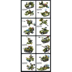 PanlosBrick 633066 Panlos Brick 633066 non  SÚNG ĐÔI TIANQI TAMU NẶNG 8 KẾT HỢP bộ đồ chơi xếp lắp ráp ghép mô hình Military Army APOCALYPSE Quân Sự Bộ Đội 777 khối