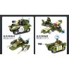 PanlosBrick 633066 Panlos Brick 633066 non  SÚNG ĐÔI TIANQI TAMU NẶNG 8 KẾT HỢP bộ đồ chơi xếp lắp ráp ghép mô hình Military Army APOCALYPSE Quân Sự Bộ Đội 777 khối