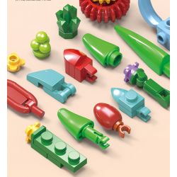 XINGBAO XB-26113 26113 XB26113 non  BOUTIQUE CHẬU CÂY TRANG TRÍ MỌNG NƯỚC 12 LOẠI bộ đồ chơi xếp lắp ráp ghép mô hình Creator Sáng Tạo 1213 khối