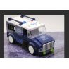 WANGE 2891 non  XE TÙ CẢNH SÁT S91 bộ đồ chơi xếp lắp ráp ghép mô hình City Thành Phố 99 khối