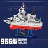 SEMBO 202039 non  956 KẺ HỦY DIỆT TÊN LỬA bộ đồ chơi xếp lắp ráp ghép mô hình Military Army TYPE P.956 DESTROYER Quân Sự Bộ Đội 436 khối