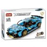 STEEL GENERALS 22012 22013 non  XE LÙI GTR bộ đồ chơi xếp lắp ráp ghép mô hình Mini Racing Pacemaker Đua Xe Mini 498 khối