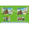 SEMBO 606110 non  NGÔI NHÀ TRÊN VÁCH ĐÁ bộ đồ chơi xếp lắp ráp ghép mô hình Movie & Game PIXELS WORLD ESCARPMENT TREE HOLE Phim Và Trò Chơi 498 khối