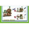 SEMBO 606110 non  NGÔI NHÀ TRÊN VÁCH ĐÁ bộ đồ chơi xếp lắp ráp ghép mô hình Movie & Game PIXELS WORLD ESCARPMENT TREE HOLE Phim Và Trò Chơi 498 khối