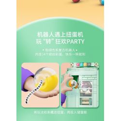 JAKI JK8218 8218 JK8219 8219 non  NGƯỜI MÁY GACHA bộ đồ chơi xếp lắp ráp ghép mô hình CASHAPON MACHINE ROBOT