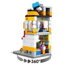 PanlosBrick 657046 Panlos Brick 657046 non  CỬA HÀNG ĐỒ CHƠI bộ đồ chơi xếp lắp ráp ghép mô hình 269 khối