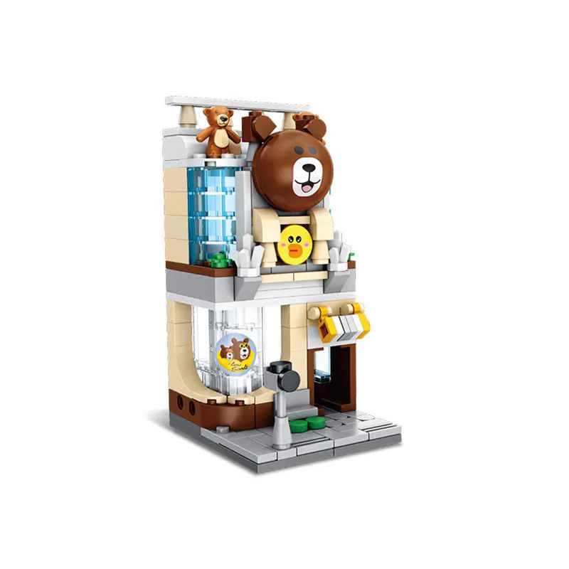 PanlosBrick 657043 Panlos Brick 657043 non Lego BOUTIQUES. bộ đồ chơi xếp lắp ráp ghép mô hình 248 khối