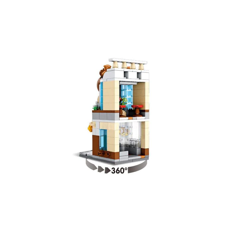 PanlosBrick 657043 Panlos Brick 657043 non  BOUTIQUES. bộ đồ chơi xếp lắp ráp ghép mô hình 248 khối