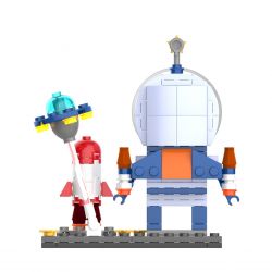 JAKI JK6366 6366 non  ƯỚC MƠ THUỞ NHỎ bộ đồ chơi xếp lắp ráp ghép mô hình 144 khối