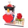 JAKI JK6365 6365 non  BÊN NHAU MÃI MÃI bộ đồ chơi xếp lắp ráp ghép mô hình 172 khối