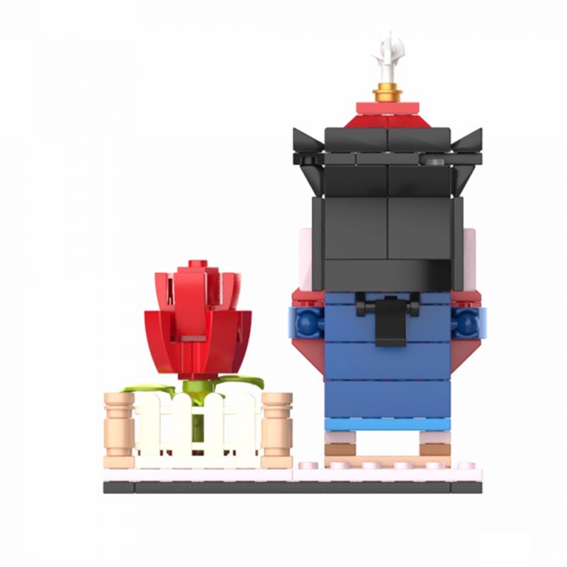 JAKI JK6365 6365 non  BÊN NHAU MÃI MÃI bộ đồ chơi xếp lắp ráp ghép mô hình 172 khối