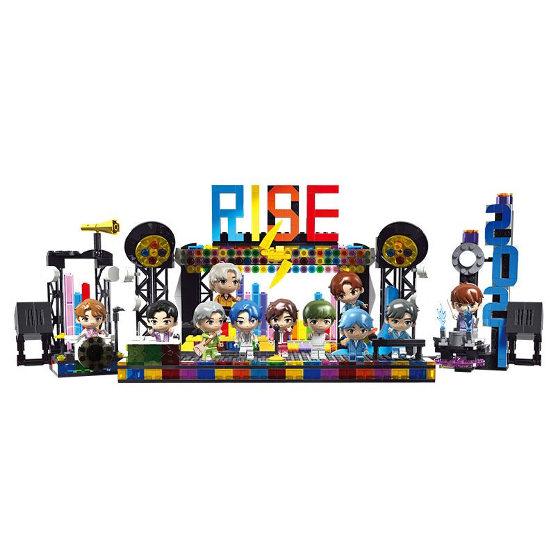 SHENZHEN RAEL ENTERTAINMENT 60004 non Lego GIAI ĐOẠN MÙA GIẢI TỐT NGHIỆP ĐỒNG ĐỘI NAM R1SE bộ đồ chơi xếp lắp ráp ghép mô hình