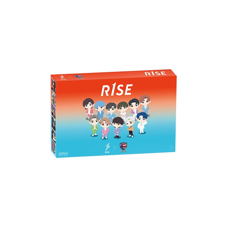 SHENZHEN RAEL ENTERTAINMENT 60004 non  GIAI ĐOẠN MÙA GIẢI TỐT NGHIỆP ĐỒNG ĐỘI NAM R1SE bộ đồ chơi xếp lắp ráp ghép mô hình