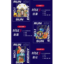 SHENZHEN RAEL ENTERTAINMENT 60004 non  GIAI ĐOẠN MÙA GIẢI TỐT NGHIỆP ĐỒNG ĐỘI NAM R1SE bộ đồ chơi xếp lắp ráp ghép mô hình