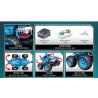 SEMBO 701911C non  XE TẢI QUÁI VẬT ĐIỀU KHIỂN TỪ XA CÁ MẬP KHỔNG LỒ HANHAI bộ đồ chơi xếp lắp ráp ghép mô hình CAR.S 546 khối