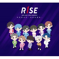 SHENZHEN RAEL ENTERTAINMENT 60004 non  GIAI ĐOẠN MÙA GIẢI TỐT NGHIỆP ĐỒNG ĐỘI NAM R1SE bộ đồ chơi xếp lắp ráp ghép mô hình