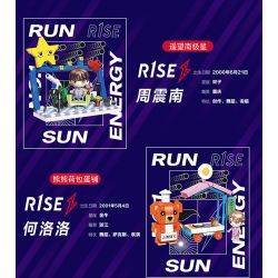 SHENZHEN RAEL ENTERTAINMENT 60004 non  GIAI ĐOẠN MÙA GIẢI TỐT NGHIỆP ĐỒNG ĐỘI NAM R1SE bộ đồ chơi xếp lắp ráp ghép mô hình