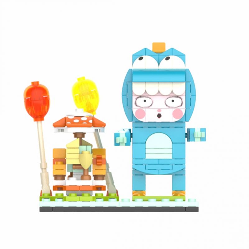 JAKI JK6363 6363 non  KHÔNG PHẢI LÚC NÀO CŨNG VẬY bộ đồ chơi xếp lắp ráp ghép mô hình 203 khối