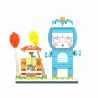 JAKI JK6363 6363 non  KHÔNG PHẢI LÚC NÀO CŨNG VẬY bộ đồ chơi xếp lắp ráp ghép mô hình 203 khối