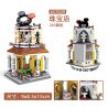 PanlosBrick 657039 Panlos Brick 657039 non  CỬA HÀNG TRANG SỨC bộ đồ chơi xếp lắp ráp ghép mô hình 265 khối