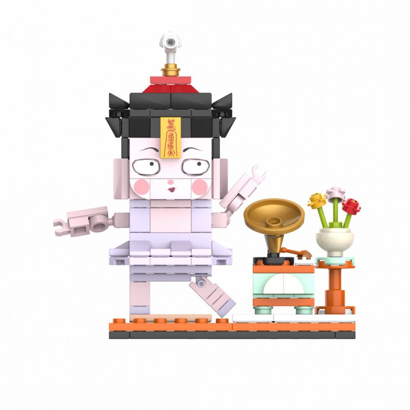 JAKI JK6362 6362 non  ĐÚNG BẠN bộ đồ chơi xếp lắp ráp ghép mô hình 195 khối