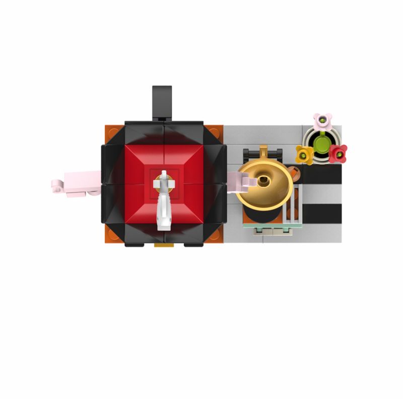 JAKI JK6362 6362 non  ĐÚNG BẠN bộ đồ chơi xếp lắp ráp ghép mô hình 195 khối