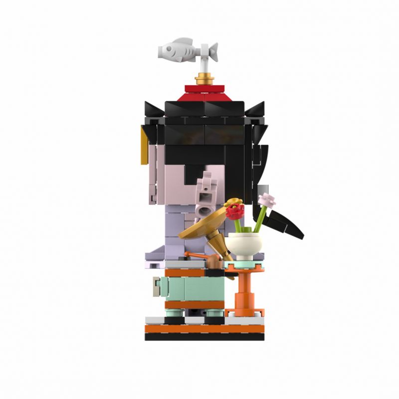 JAKI JK6362 6362 non  ĐÚNG BẠN bộ đồ chơi xếp lắp ráp ghép mô hình 195 khối