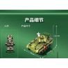 SEMBO 203112 non  XE CHIẾN ĐẤU ĐỔ BỘ ĐƯỜNG KHÔNG ZBD-03 bộ đồ chơi xếp lắp ráp ghép mô hình Military Army ZBD-03 AIRBORNE ARMORED IFV Quân Sự Bộ Đội 324 khối