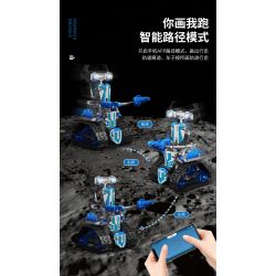 KAIYU K96152 96152 non  CHIẾN BINH ĐUỔI THEO STARS. bộ đồ chơi xếp lắp ráp ghép mô hình  STAR HUNTS MECHA Kỹ Thuật Công Nghệ Cao Mô Hình Phương Tiện 520 khối