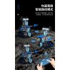 KAIYU K96152 96152 non  CHIẾN BINH ĐUỔI THEO STARS. bộ đồ chơi xếp lắp ráp ghép mô hình  STAR HUNTS MECHA Kỹ Thuật Công Nghệ Cao Mô Hình Phương Tiện 520 khối