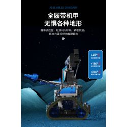 KAIYU K96152 96152 non  CHIẾN BINH ĐUỔI THEO STARS. bộ đồ chơi xếp lắp ráp ghép mô hình  STAR HUNTS MECHA Kỹ Thuật Công Nghệ Cao Mô Hình Phương Tiện 520 khối