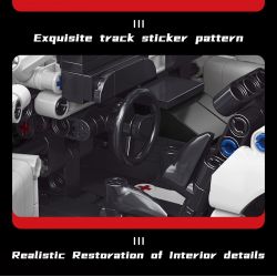 MOYU BLOCK MY88317 88317 non  XE THỂ THAO NÉ TRÁNH VIPER tỷ lệ 1:14 bộ đồ chơi xếp lắp ráp ghép mô hình 1060 khối