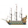 REOBRIX 66011 non  HMS MẶT TRỜI bộ đồ chơi xếp lắp ráp ghép mô hình Pirates Of The Caribbean THE ROYAL FLEET SUN Cướp Biển Vùng Caribe 3162 khối