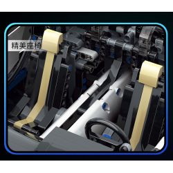 KAIYU K86112 86112 non  BMW I8S 1:10. tỷ lệ 1:10 bộ đồ chơi xếp lắp ráp ghép mô hình  Kỹ Thuật Công Nghệ Cao Mô Hình Phương Tiện 2110 khối