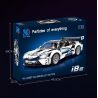 KAIYU K86112 86112 non  BMW I8S 1:10. tỷ lệ 1:10 bộ đồ chơi xếp lắp ráp ghép mô hình  Kỹ Thuật Công Nghệ Cao Mô Hình Phương Tiện 2110 khối