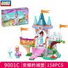 GUDI 9001D 9001A 9001B 9001C non  CÔNG CHÚA 4 CỐI XAY GIÓ XE NGỰA SANG TRỌNG LÂU ĐÀI ANNA BELLA BACK GARDEN bộ đồ chơi xếp lắp ráp ghép mô hình Disney Princess 648 khối
