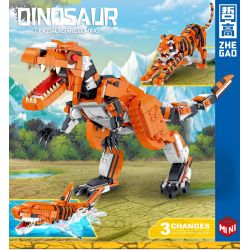 ZHEGAO 01045 non  KHỦNG LONG BA LẦN THAY ĐỔI HÌNH DẠNG bộ đồ chơi xếp lắp ráp ghép mô hình Dino DINOSAUR 1030 khối ZHEGAO 01045 non  KHỦNG LONG BA LẦN THAY ĐỔI HÌNH DẠNG bộ đồ chơi xếp lắp ráp ghép mô hình Dino DINOSAUR 1030 khối