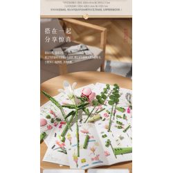 BLOKS 86133 non  HOA HUỆ TÌNH YÊU bộ đồ chơi xếp lắp ráp ghép mô hình 566 khối BLOKS 86133 non  HOA HUỆ TÌNH YÊU bộ đồ chơi xếp lắp ráp ghép mô hình 566 khối