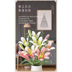 BLOKS 86133 non  HOA HUỆ TÌNH YÊU bộ đồ chơi xếp lắp ráp ghép mô hình 566 khối BLOKS 86133 non  HOA HUỆ TÌNH YÊU bộ đồ chơi xếp lắp ráp ghép mô hình 566 khối