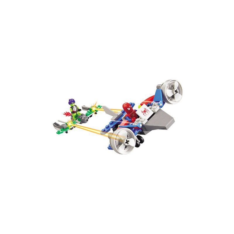 Bozhi 87001 non Lego SPIDER SIÊU NHÂN bộ đồ chơi xếp lắp ráp ghép mô hình Spider-Man Người Nhện 112 khối