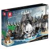 REOBRIX 66012 non  VỊNH CƯỚP BIỂN bộ đồ chơi xếp lắp ráp ghép mô hình Pirates Of The Caribbean THE PIRATE BAY Cướp Biển Vùng Caribe 2960 khối