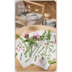 BLOKS 86131 86134 non  TÌNH YÊU HOA MẪU ĐƠN bộ đồ chơi xếp lắp ráp ghép mô hình 666 khối BLOKS 86131 86134 non  TÌNH YÊU HOA MẪU ĐƠN bộ đồ chơi xếp lắp ráp ghép mô hình 666 khối