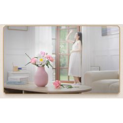 BLOKS 86131 86134 non  TÌNH YÊU HOA MẪU ĐƠN bộ đồ chơi xếp lắp ráp ghép mô hình 666 khối BLOKS 86131 86134 non  TÌNH YÊU HOA MẪU ĐƠN bộ đồ chơi xếp lắp ráp ghép mô hình 666 khối