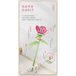 BLOKS 86131 86134 non  TÌNH YÊU HOA MẪU ĐƠN bộ đồ chơi xếp lắp ráp ghép mô hình 666 khối BLOKS 86131 86134 non  TÌNH YÊU HOA MẪU ĐƠN bộ đồ chơi xếp lắp ráp ghép mô hình 666 khối