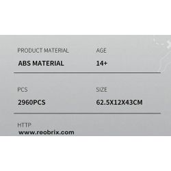 REOBRIX 66012 non  VỊNH CƯỚP BIỂN bộ đồ chơi xếp lắp ráp ghép mô hình Pirates Of The Caribbean THE PIRATE BAY Cướp Biển Vùng Caribe 2960 khối