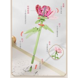 BLOKS 86131 86134 non  TÌNH YÊU HOA MẪU ĐƠN bộ đồ chơi xếp lắp ráp ghép mô hình 666 khối BLOKS 86131 86134 non  TÌNH YÊU HOA MẪU ĐƠN bộ đồ chơi xếp lắp ráp ghép mô hình 666 khối