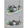 REOBRIX 66012 non  VỊNH CƯỚP BIỂN bộ đồ chơi xếp lắp ráp ghép mô hình Pirates Of The Caribbean THE PIRATE BAY Cướp Biển Vùng Caribe 2960 khối